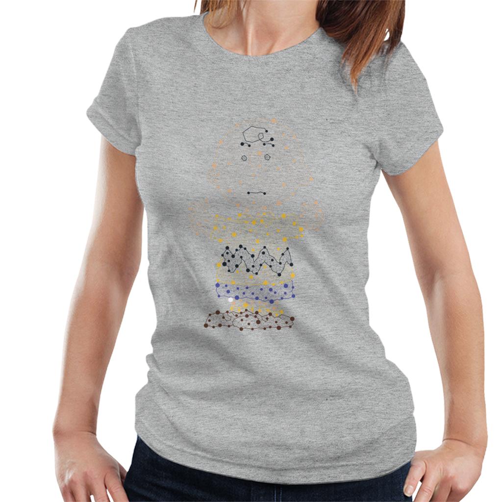 Peanuts Geometric Charlie Brown Women's T-Shirt product image 4