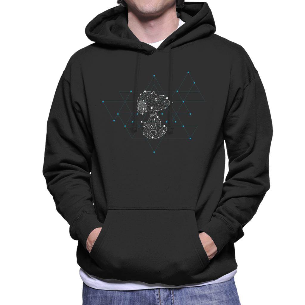 Peanuts Snoopy Geometric Walk Men's Hooded Sweatshirt product image 1