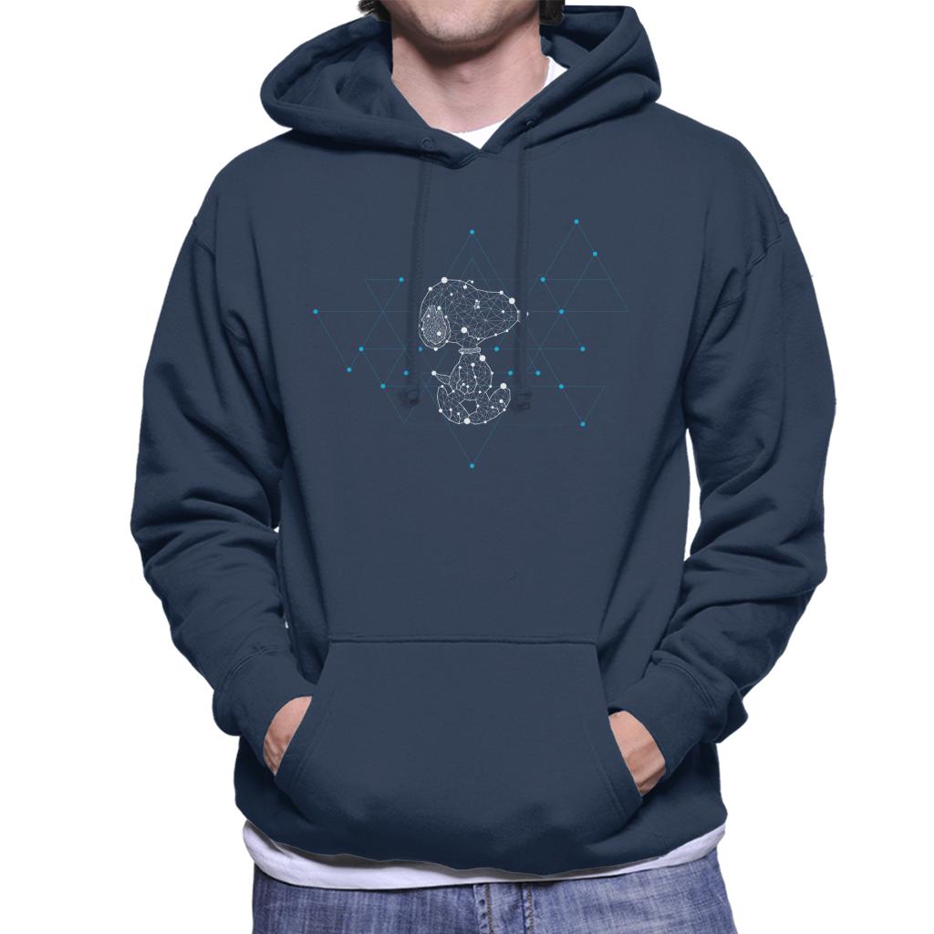 Peanuts Snoopy Geometric Walk Men's Hooded Sweatshirt product image 4