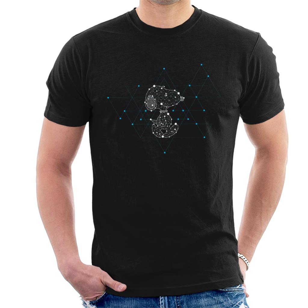 Peanuts Snoopy Geometric Walk Men's T-Shirt product image 1