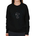 Peanuts Snoopy Geometric Walk Women's Sweatshirt product image 1