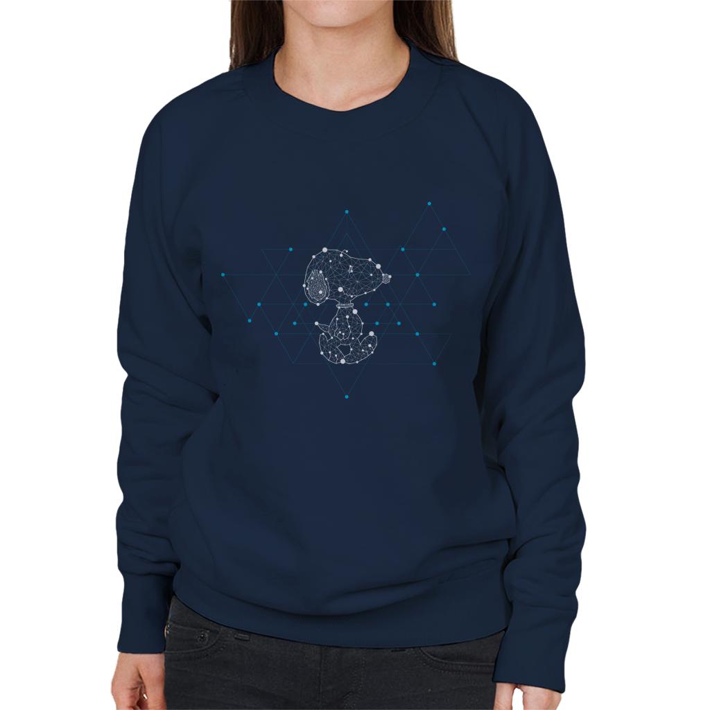 Peanuts Snoopy Geometric Walk Women's Sweatshirt product image 4