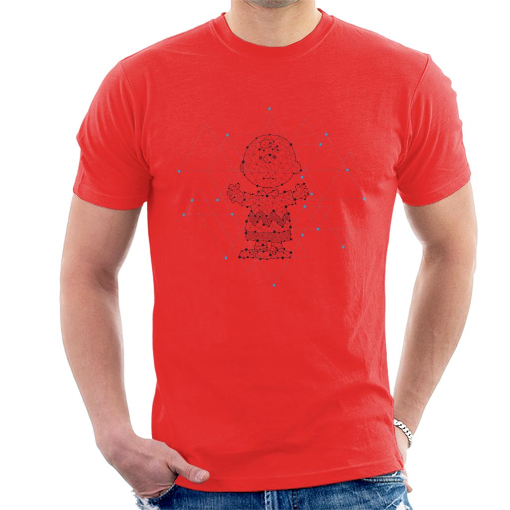 Peanuts Cosmic Charlie Brown Men's T-Shirt product image 6