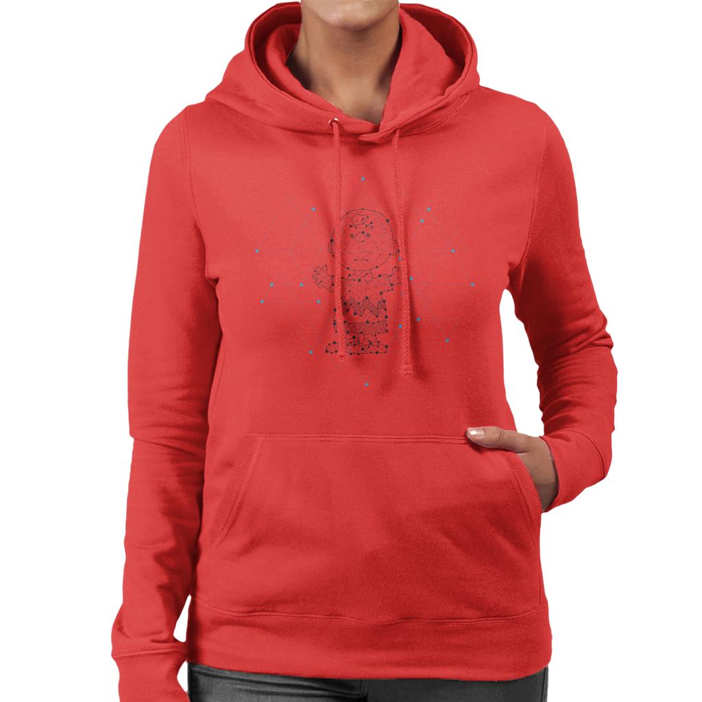 Peanuts Cosmic Charlie Brown Women's Hooded Sweatshirt product image 6