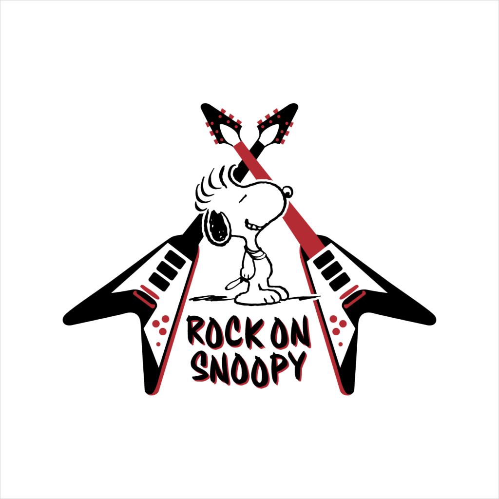 Peanuts Snoopy Rock On Women's T-Shirt product image 5