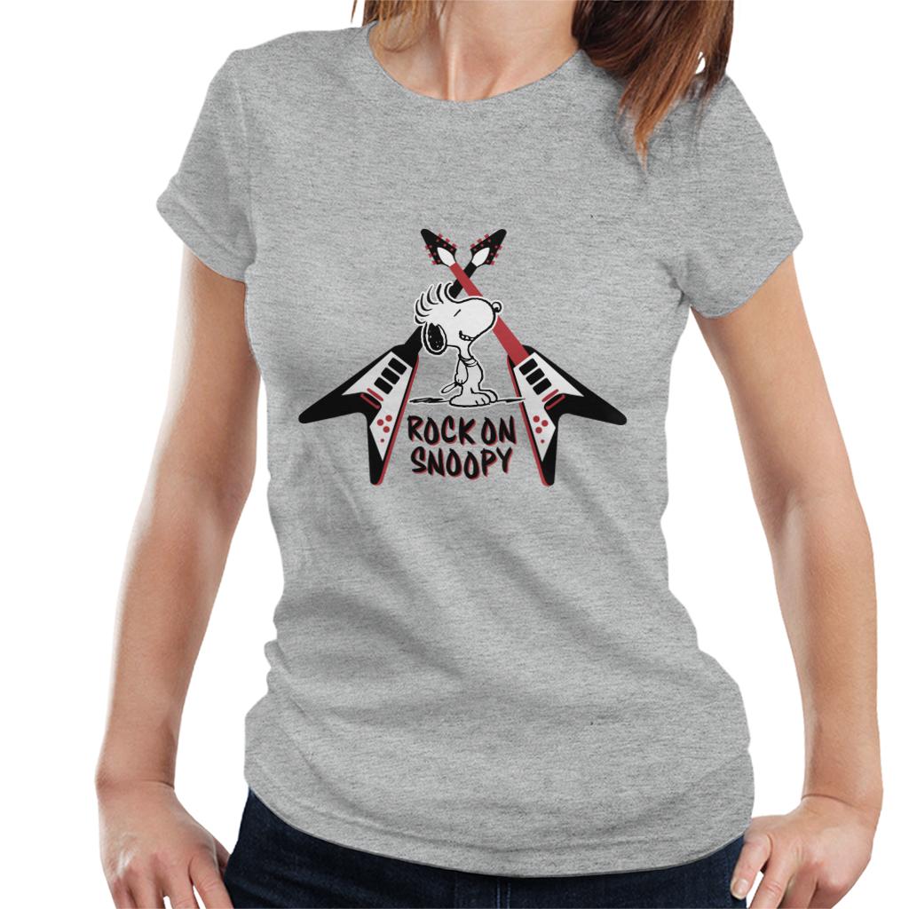 Peanuts Snoopy Rock On Women's T-Shirt product image 1