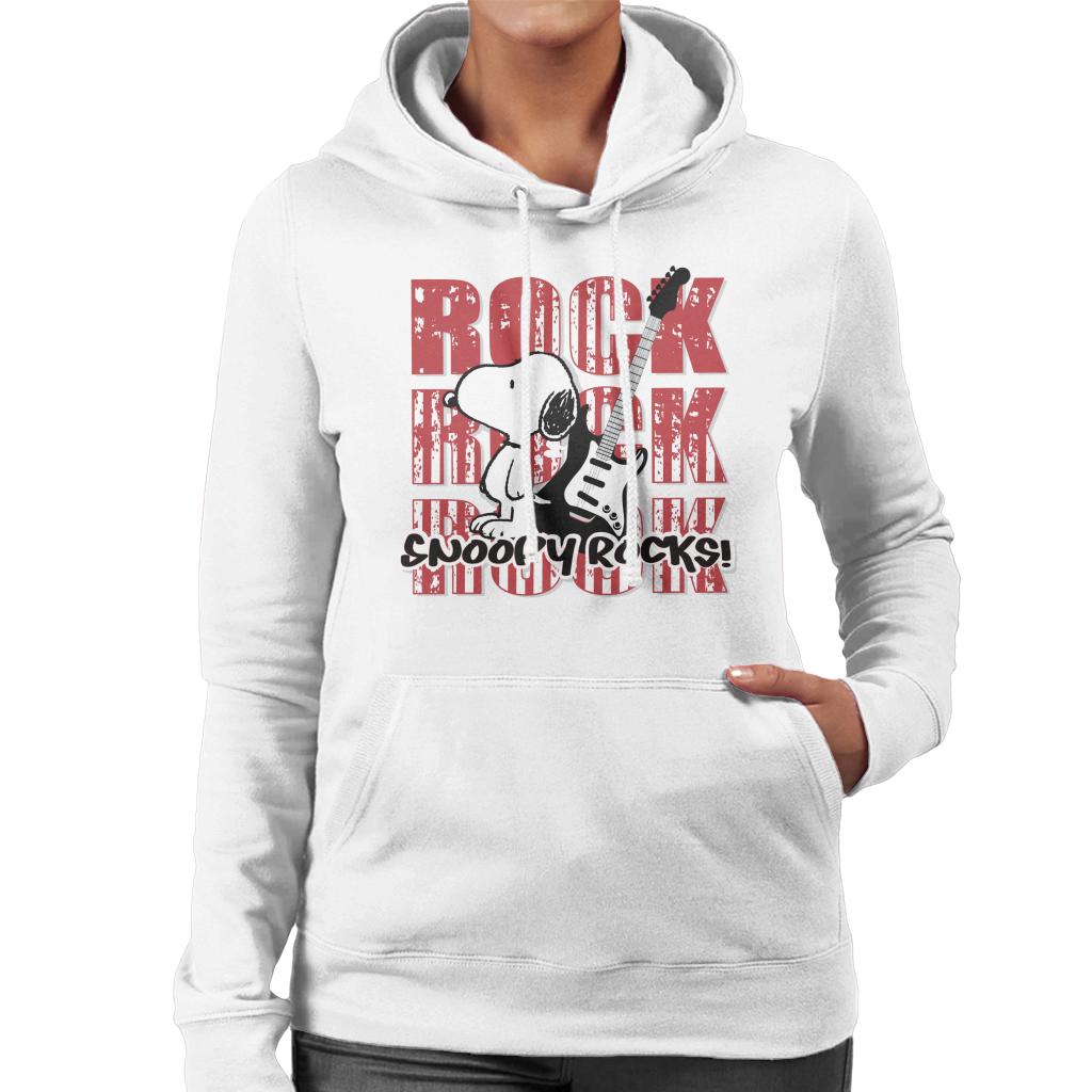 Peanuts Snoopy Rocks Women's Hooded Sweatshirt product image 4