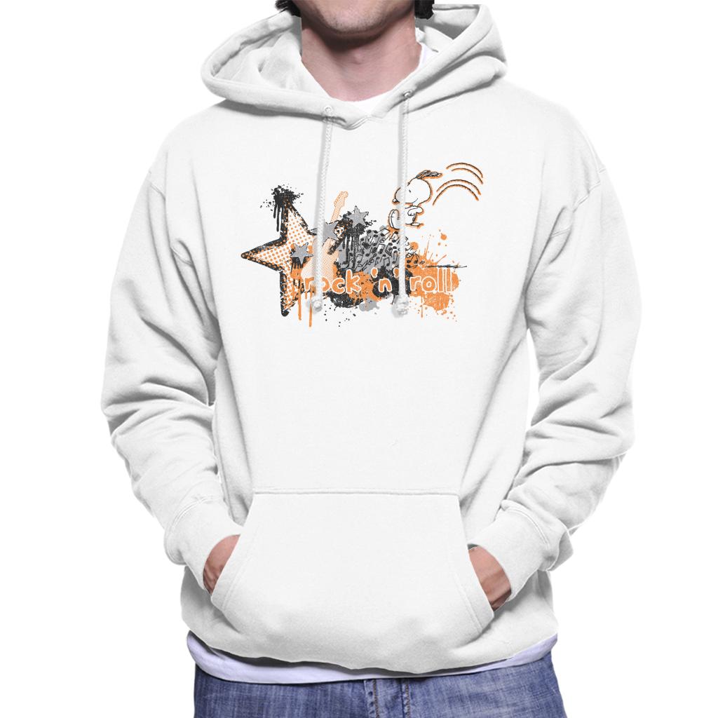 Peanuts Snoopy Rock N Roll Men's Hooded Sweatshirt product image 4