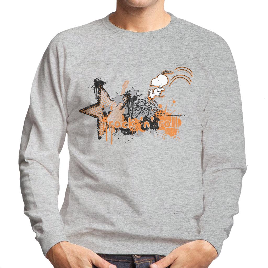 Peanuts Snoopy Rock N Roll Men's Sweatshirt product image 1