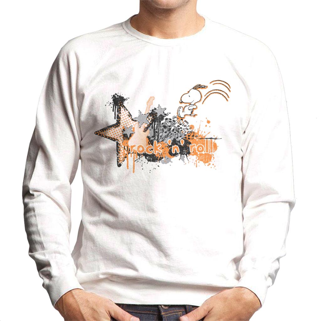 Peanuts Snoopy Rock N Roll Men's Sweatshirt product image 4