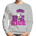Peanuts Charlie Brown Be Nice Balloons Men's Sweatshirt product image 1