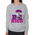 Peanuts Charlie Brown Be Nice Balloons Women's Sweatshirt product image 1