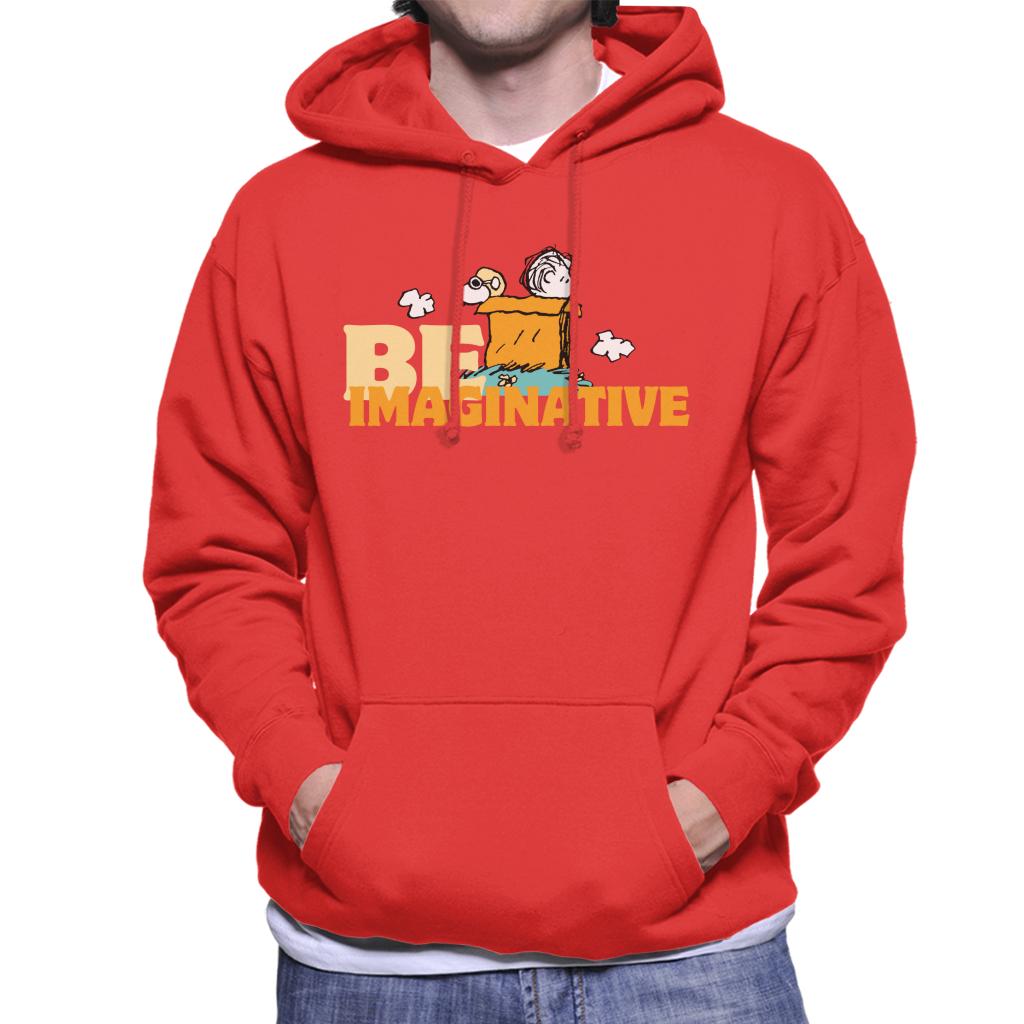 Peanuts Snoopy Charlie Brown Be Imaginative Men's Hooded product image 6