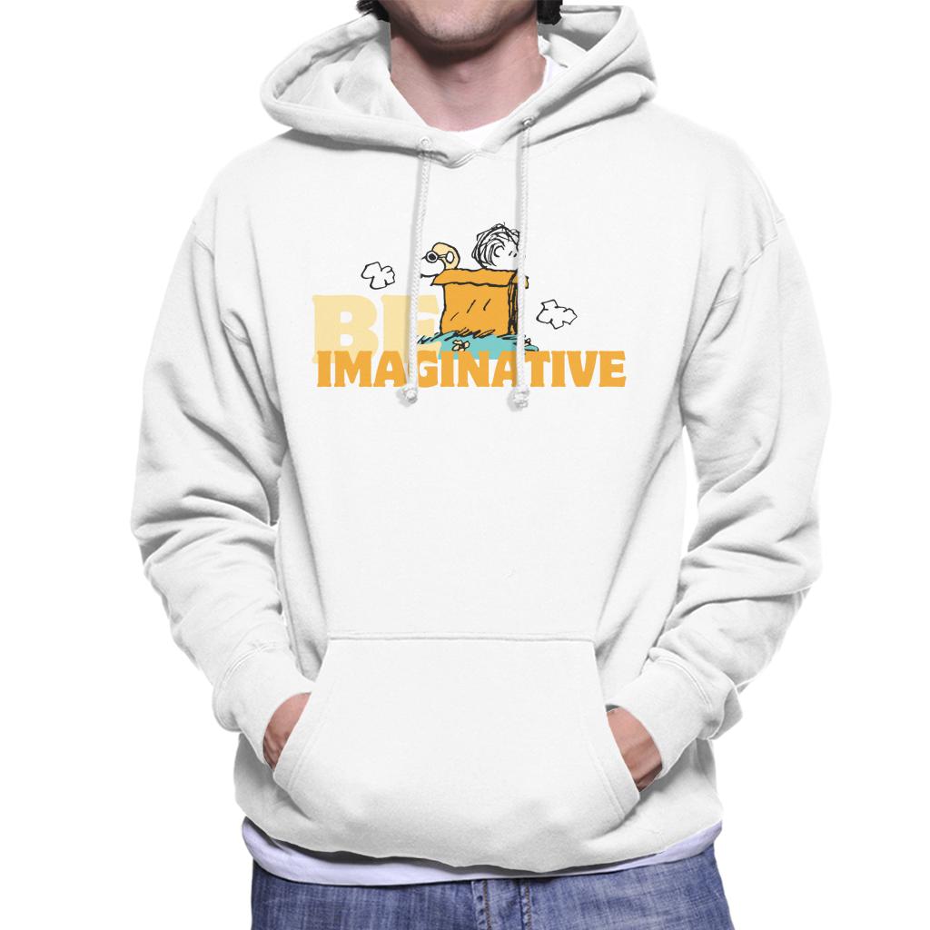 Peanuts Snoopy Charlie Brown Be Imaginative Men's Hooded product image 1