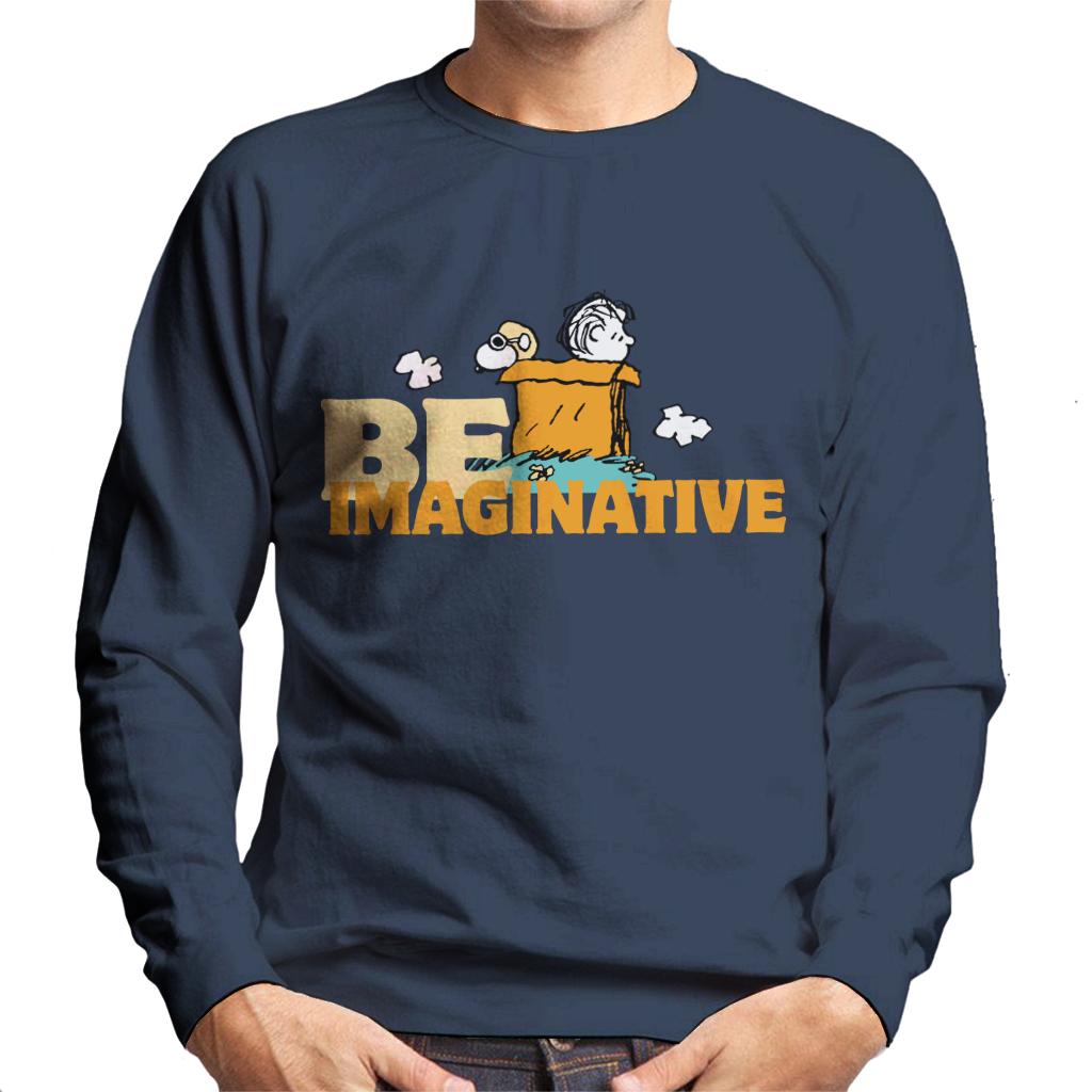 Peanuts Snoopy Charlie Brown Be Imaginative Men's Sweatshirt product image 4
