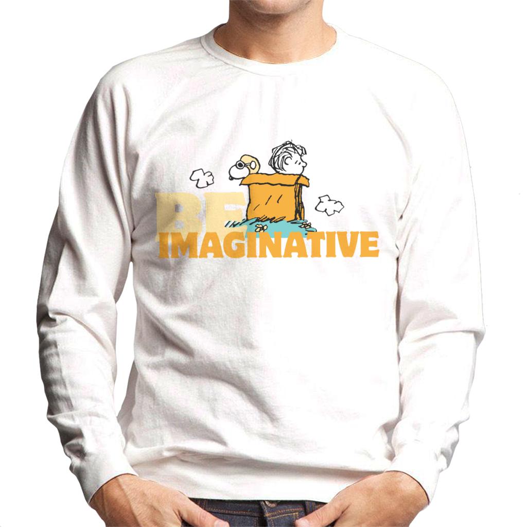 Peanuts Snoopy Charlie Brown Be Imaginative Men's Sweatshirt product image 1