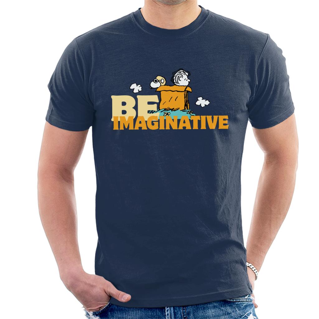 Peanuts Snoopy Charlie Brown Be Imaginative Men's T-Shirt product image 4