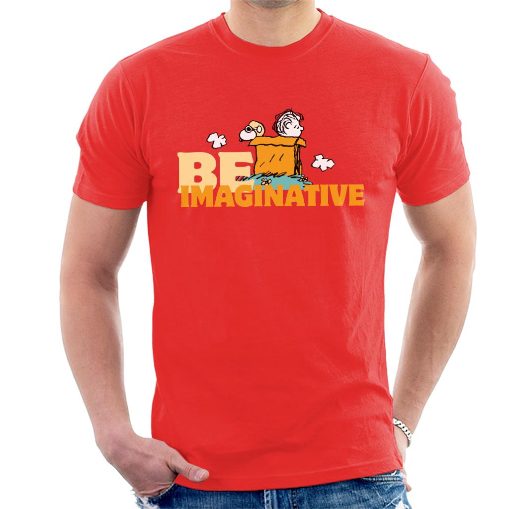 Peanuts Snoopy Charlie Brown Be Imaginative Men's T-Shirt product image 6