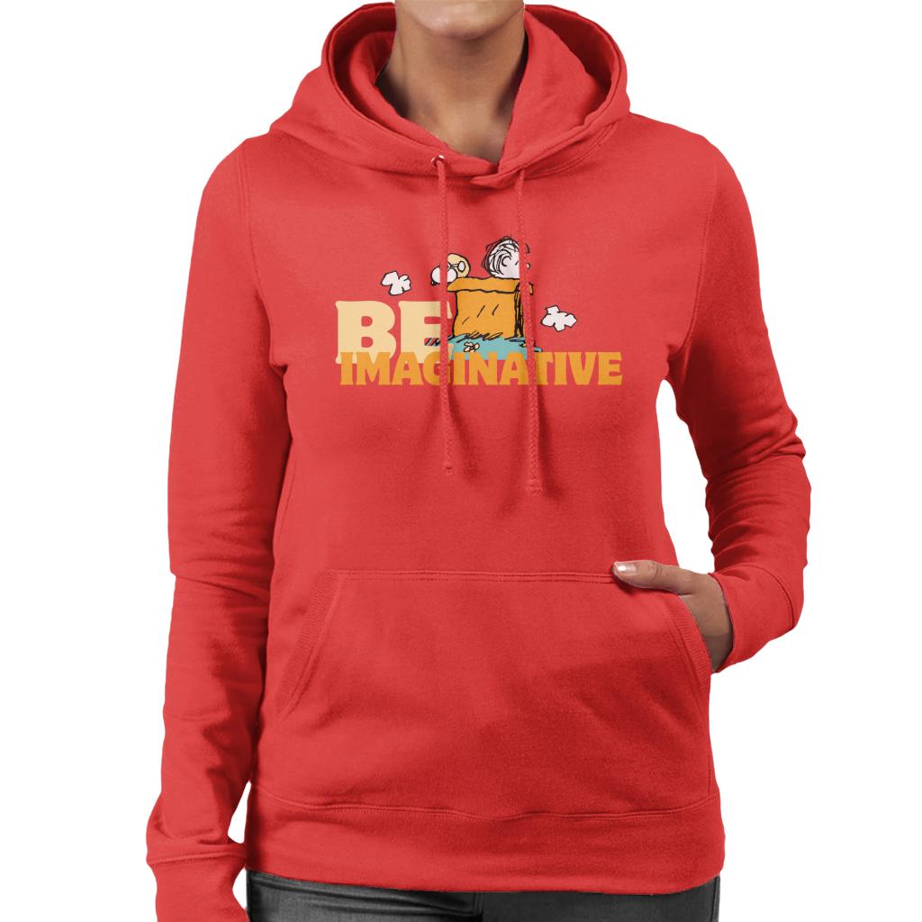 Peanuts Snoopy Charlie Brown Be Imaginative Women's Hooded product image 6