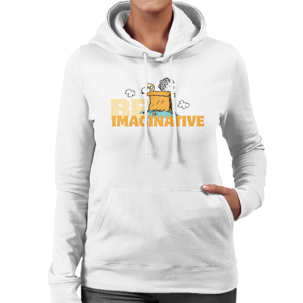 Peanuts Snoopy Charlie Brown Be Imaginative Women's Hooded product image 1