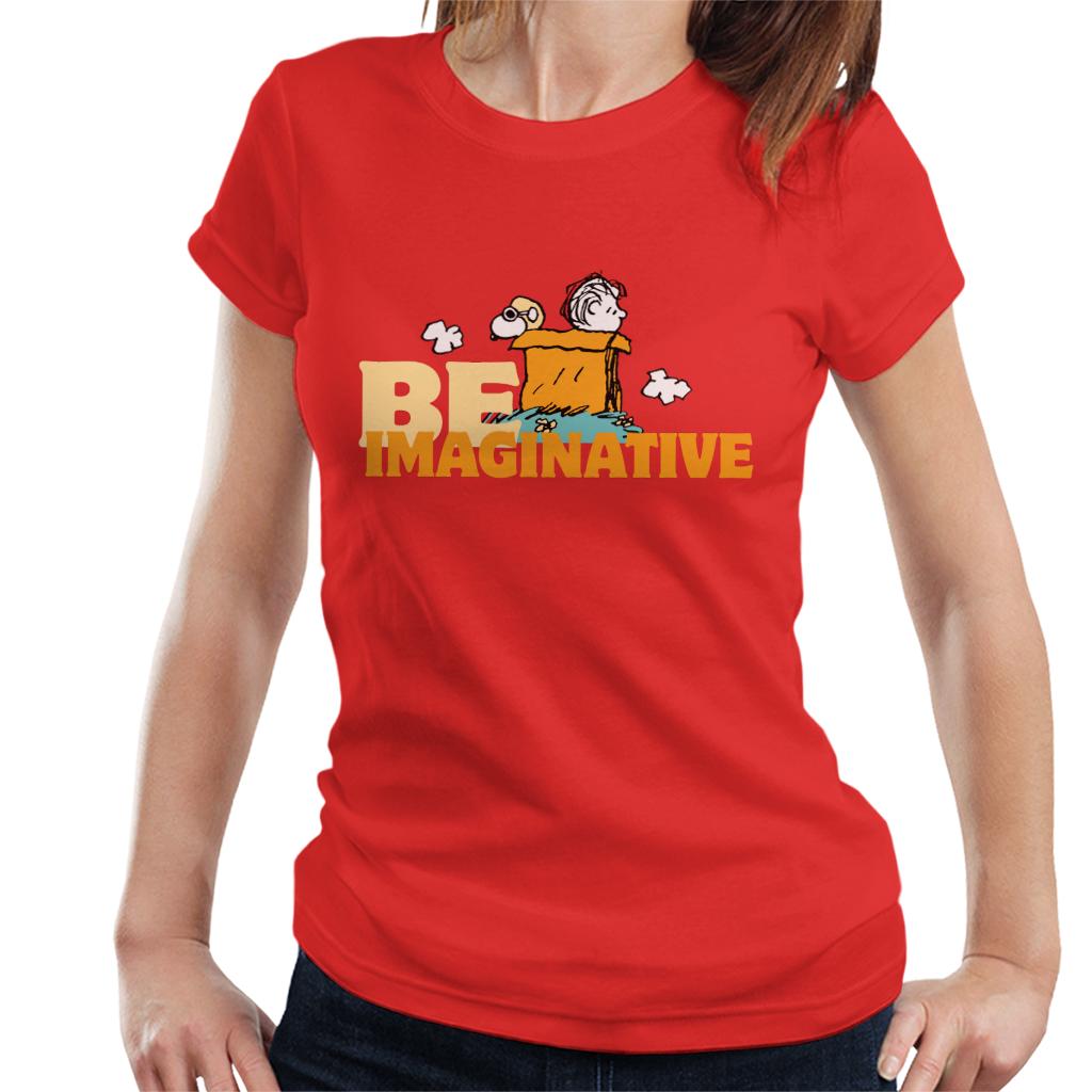 Peanuts Snoopy Charlie Brown Be Imaginative Women's T-Shirt product image 6