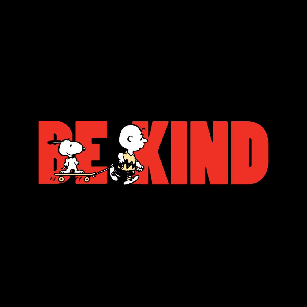 Peanuts Snoopy Charlie Brown Skateboard Be Kind Men's product image 2