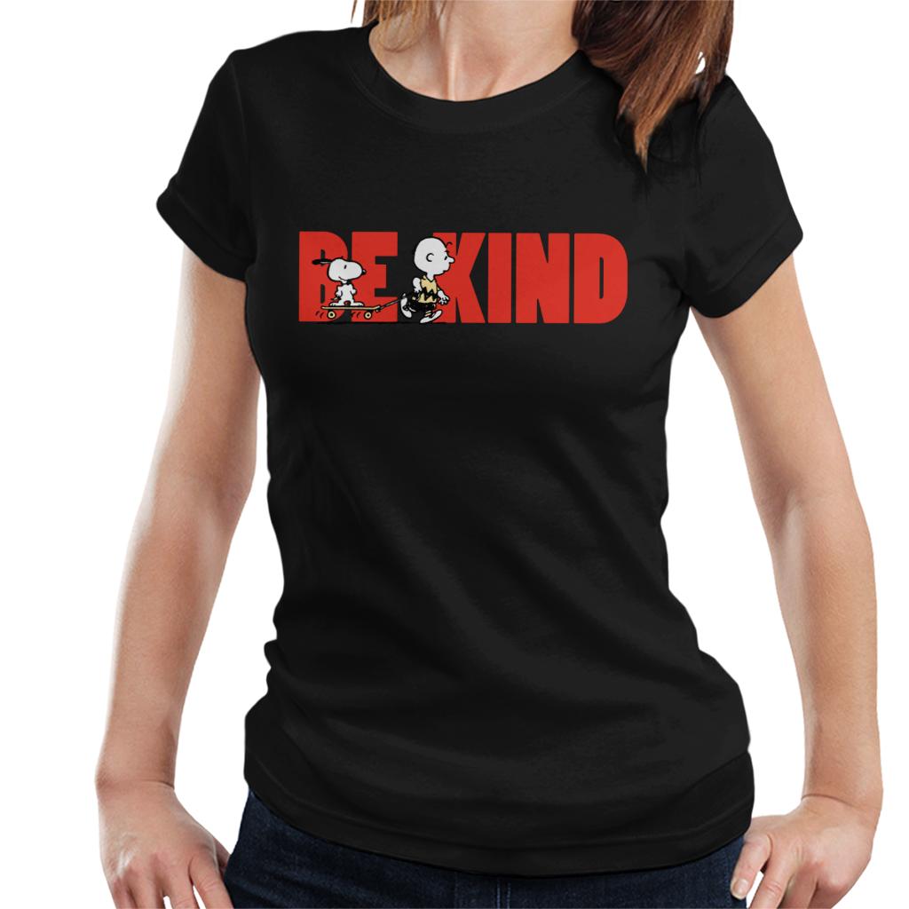 Peanuts Snoopy Charlie Brown Skateboard Be Kind Women's product image 1