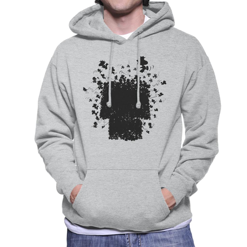 Peanuts Snoopy Woodstock Kennel Men's Hooded Sweatshirt product image 1
