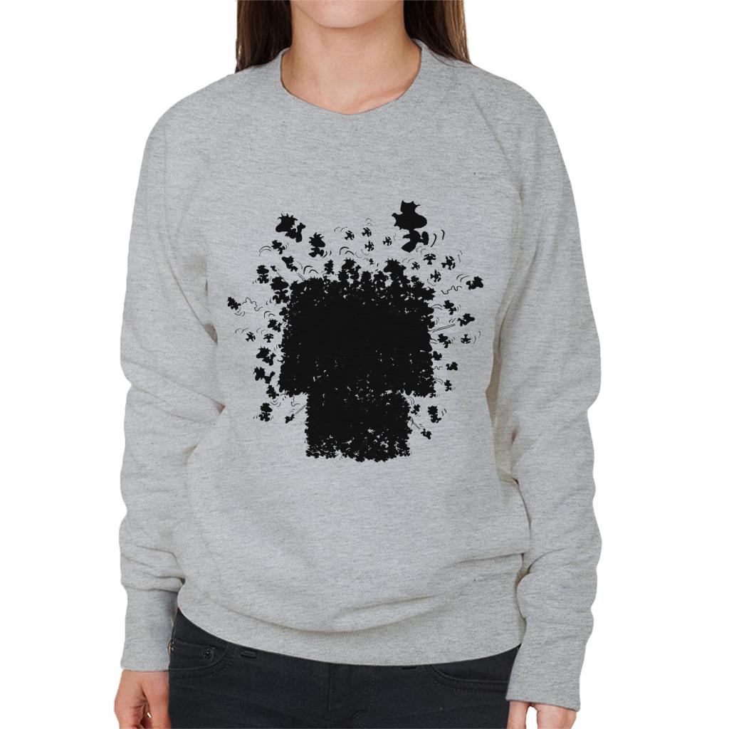 Peanuts Snoopy Woodstock Kennel Women's Sweatshirt product image 1