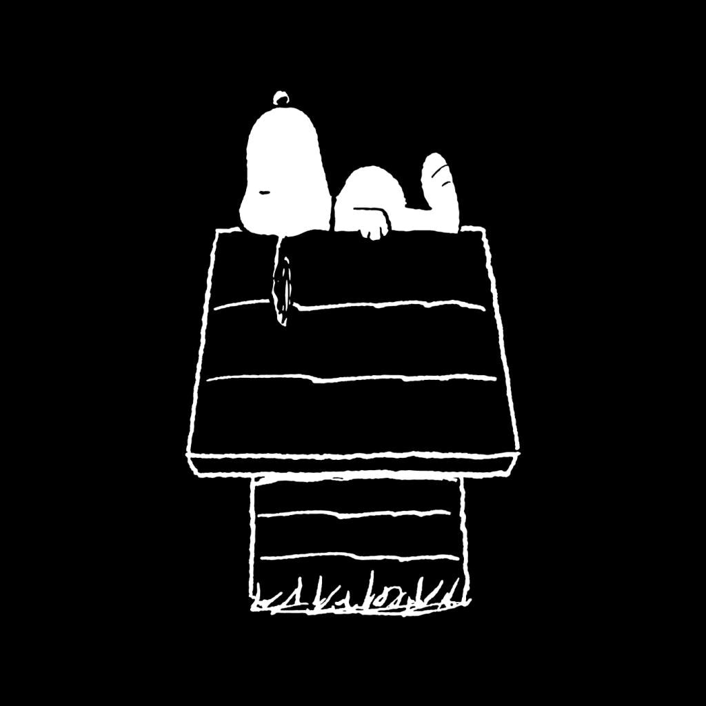 Peanuts Snoopy Black And White Kennel Men's Sweatshirt product image 2