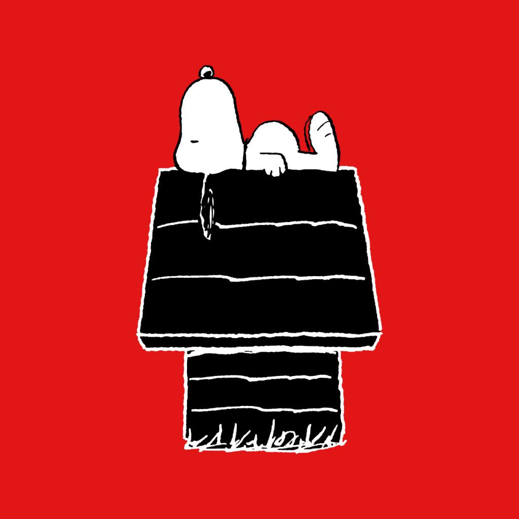Peanuts Snoopy Black And White Kennel Men's T-Shirt product image 7