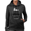 Peanuts Snoopy Black And White Kennel Women's Hooded product image 1