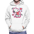 Peanuts Snoopy Hugging Love Heart Xo Men's Hooded Sweatshirt product image 1