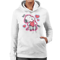 Peanuts Snoopy Hugging Love Heart Xo Women's Hooded product image 1