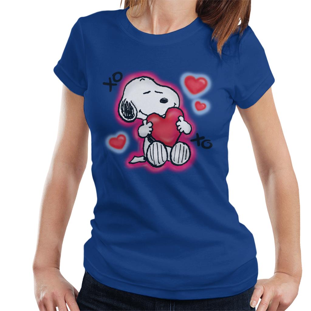 Peanuts Snoopy Hugging Love Heart Xo Women's T-Shirt product image 4