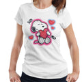 Peanuts Snoopy Hugging Love Heart Xo Women's T-Shirt product image 1