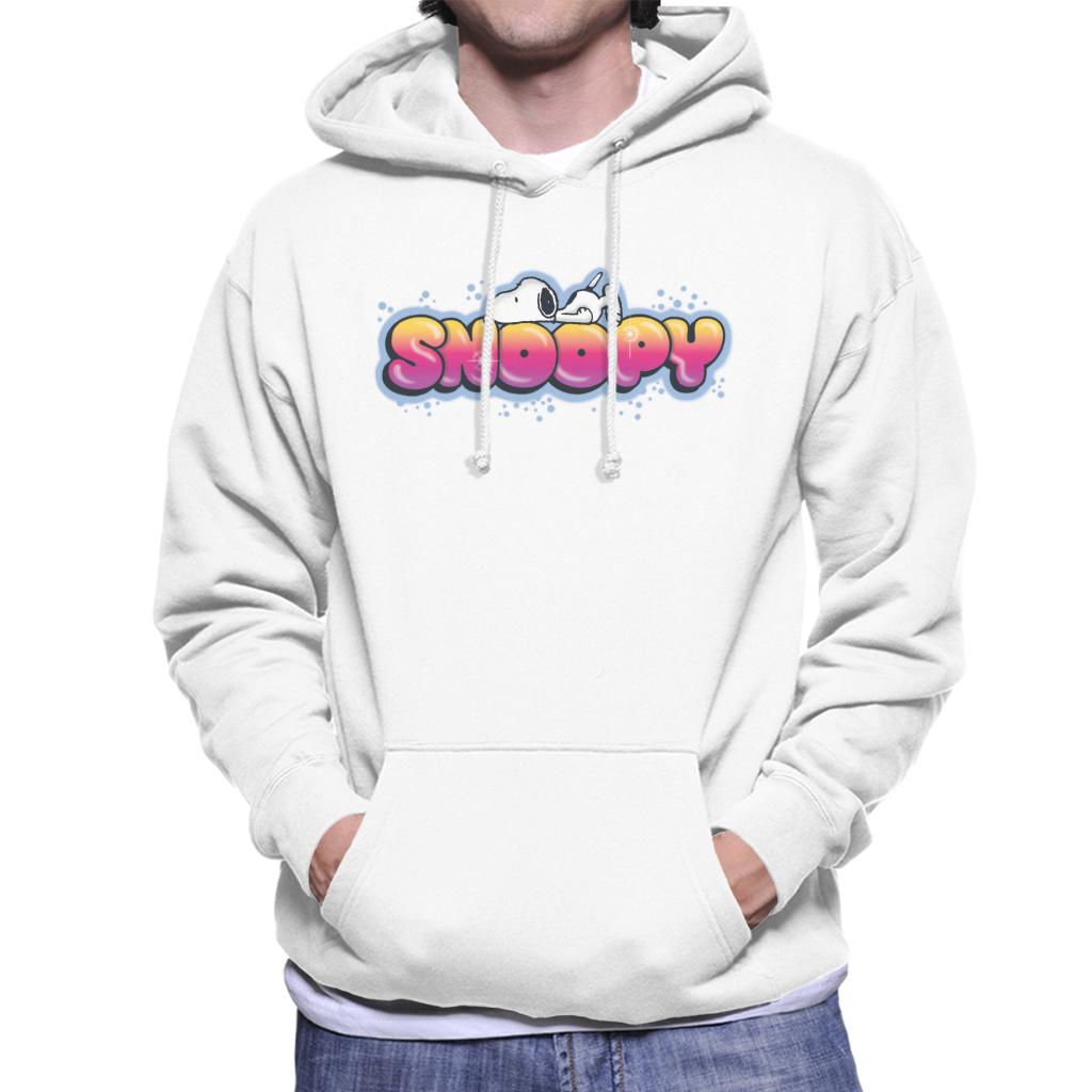 Peanuts Snoopy Lying On Front Men's Hooded Sweatshirt product image 1