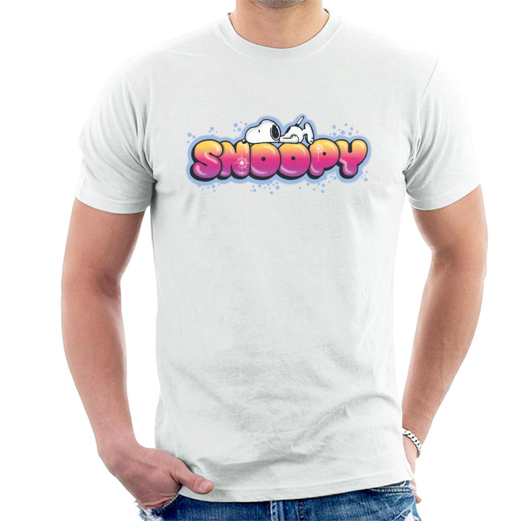 Peanuts Snoopy Lying On Front Men's T-Shirt product image 1