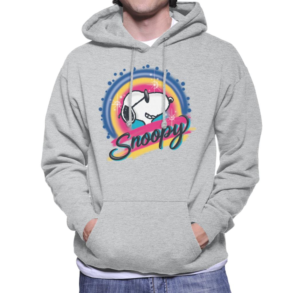 Peanuts Snoopy Wearing Sunglasses Colourful Men's Hooded product image 1