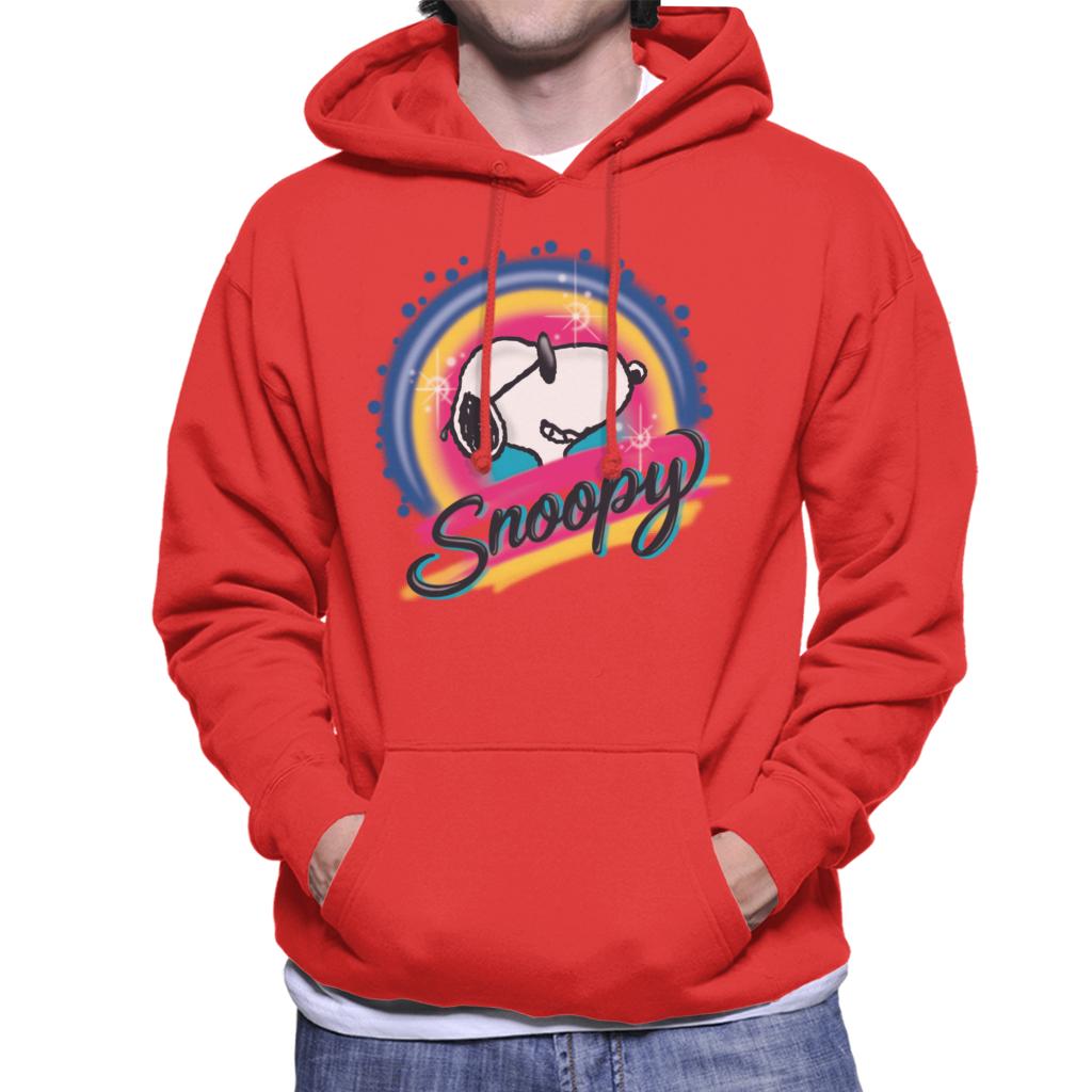 Peanuts Snoopy Wearing Sunglasses Colourful Men's Hooded product image 6