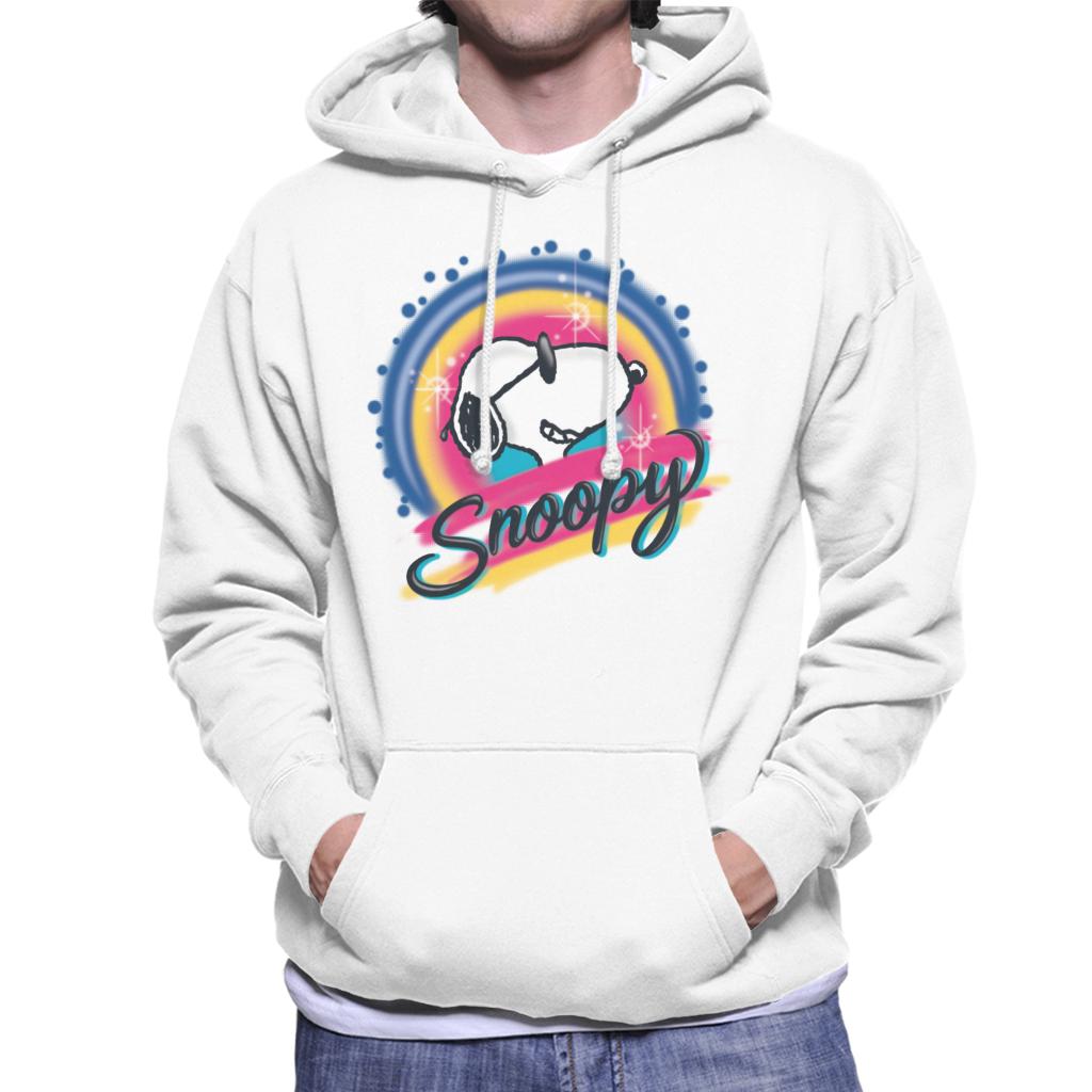 Peanuts Snoopy Wearing Sunglasses Colourful Men's Hooded product image 4