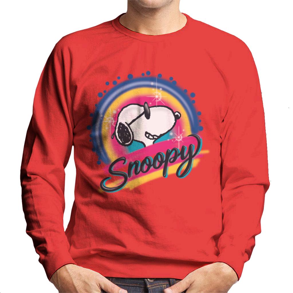 Peanuts Snoopy Wearing Sunglasses Colourful Men's Sweatshirt product image 6