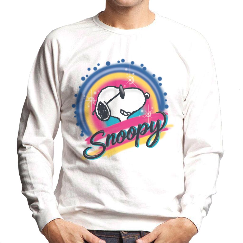 Peanuts Snoopy Wearing Sunglasses Colourful Men's Sweatshirt product image 4