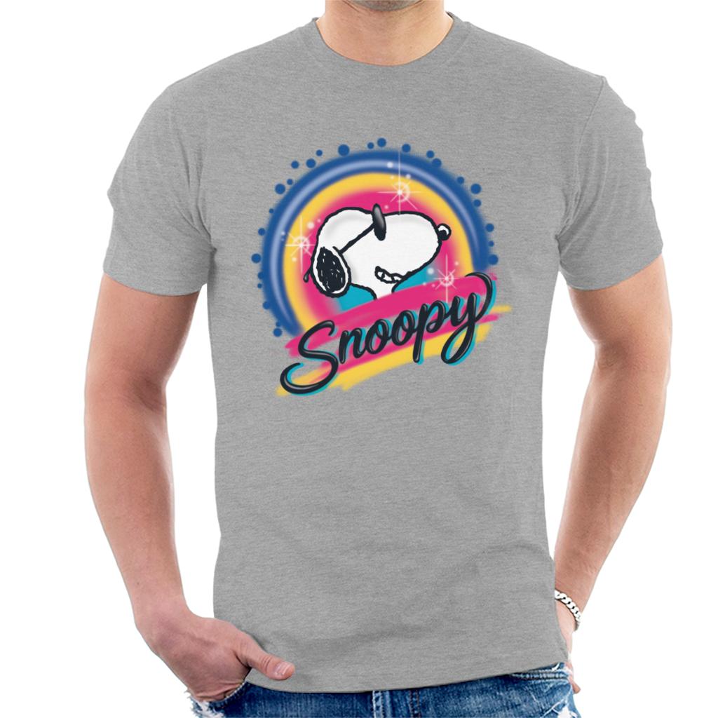 Peanuts Snoopy Wearing Sunglasses Colourful Men's T-Shirt product image 1