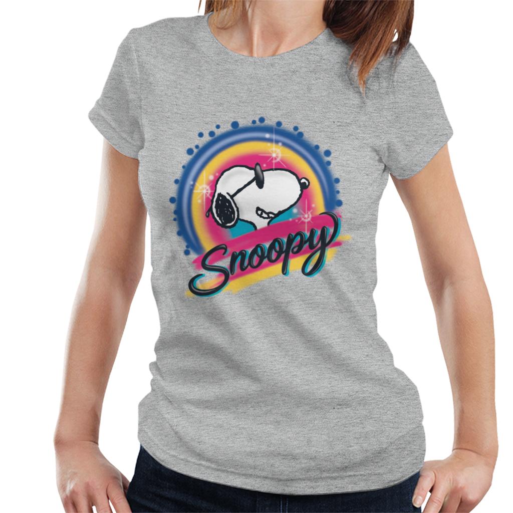 Peanuts Snoopy Wearing Sunglasses Colourful Women's T-Shirt product image 1