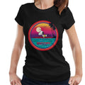 Peanuts Snoopy Surfing Sunset Women's T-Shirt product image 1
