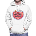 Peanuts Snoopy Woodstock Love Heart Men's Hooded Sweatshirt product image 1