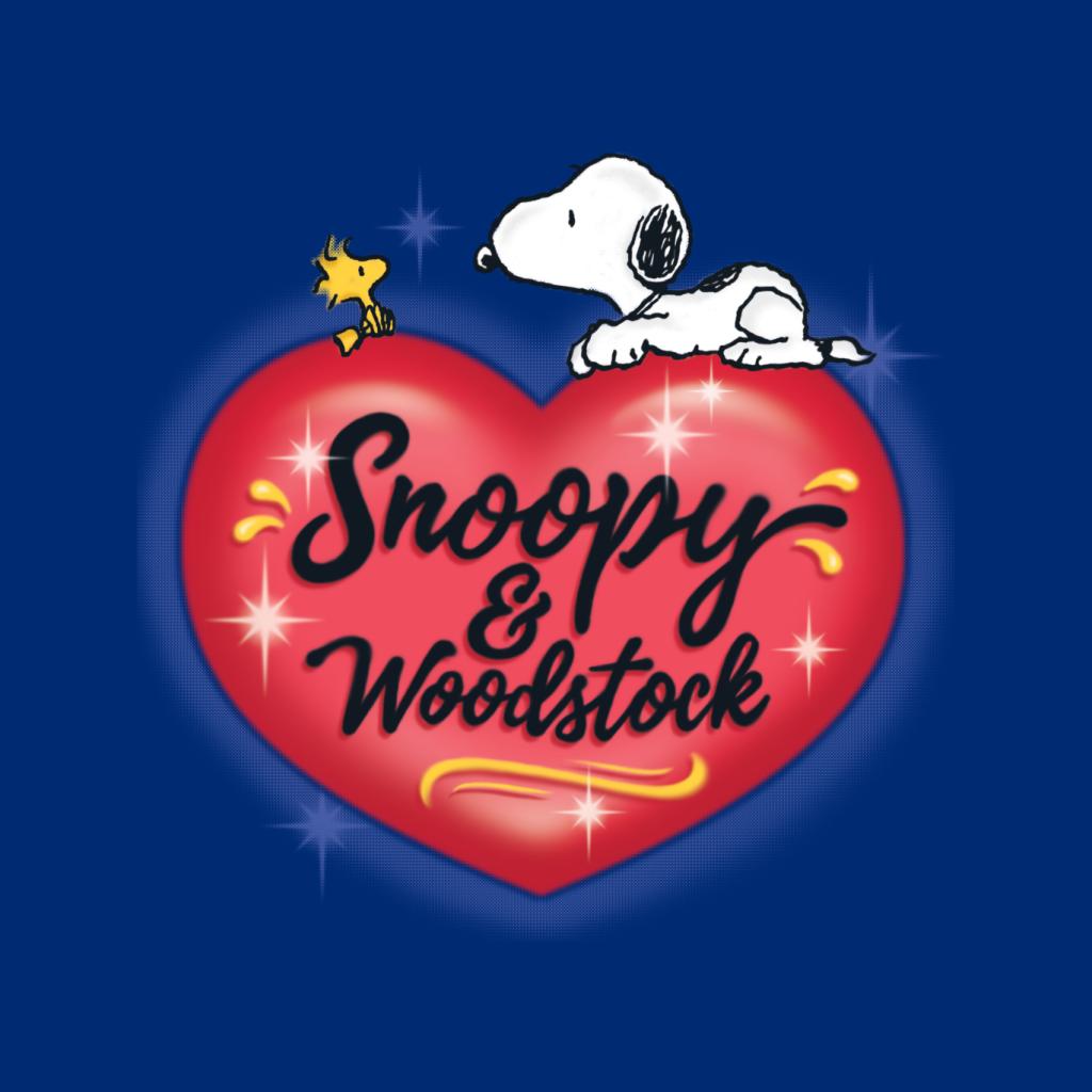 Peanuts Snoopy Woodstock Love Heart Women's T-Shirt product image 5