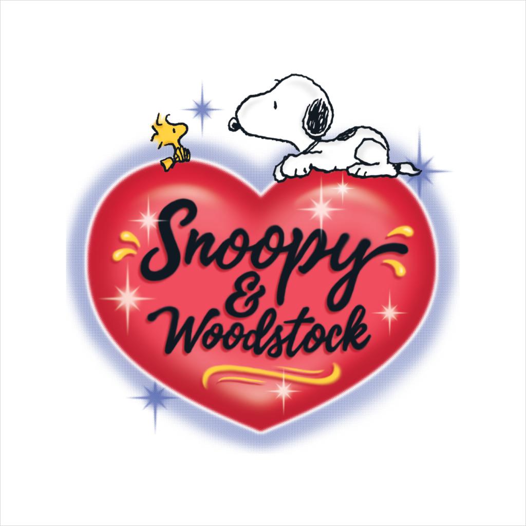 Peanuts Snoopy Woodstock Love Heart Women's T-Shirt product image 2
