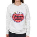 Peanuts Snoopy Woodstock Love Heart Women's Sweatshirt product image 1